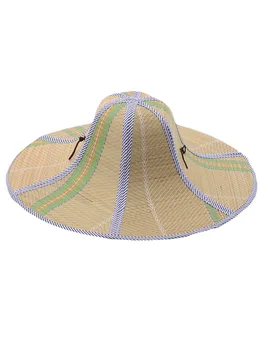 Женские соломенные шляпы | Складные соломенные шляпы от солнца | Летняя соломенная шляпа для рыбалки, пляжная шляпа с защитой от ветра R
